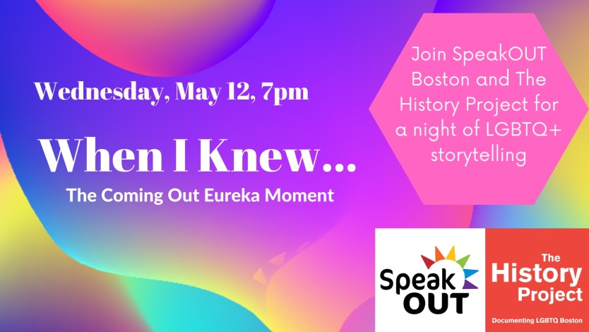 When I Knew...The Coming Out Eureka Moment!