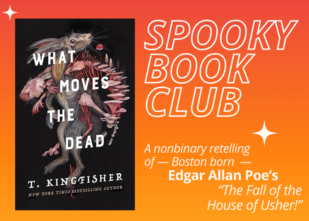 Spooky Book Club A non-binary retelling of Edgar Allen Poe's Fall of the House of Usher