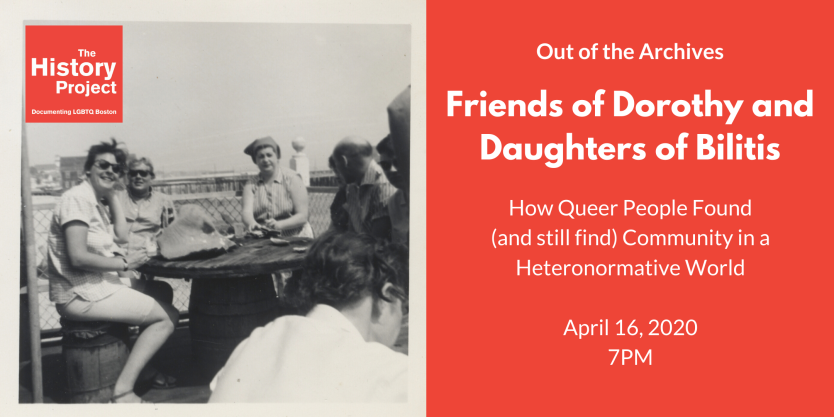 Friends of Dorothy and Daughters of Bilitis:  How Queer People Found (and still find) Community in a Heteronormative World