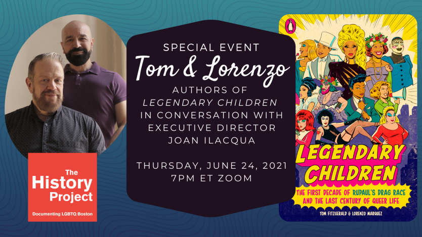 "Legendary Children" with Tom & Lorenzo in conversation with Joan Ilacqua