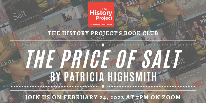 Book Club: "The Price of Salt" by Patricia Highsmith