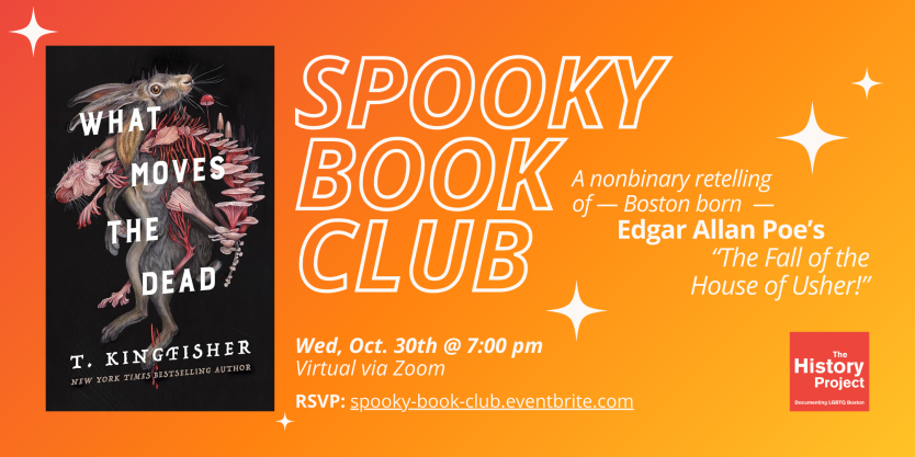 Spooky Book Club A non-binary retelling of Edgar Allen Poe's Fall of the House of Usher