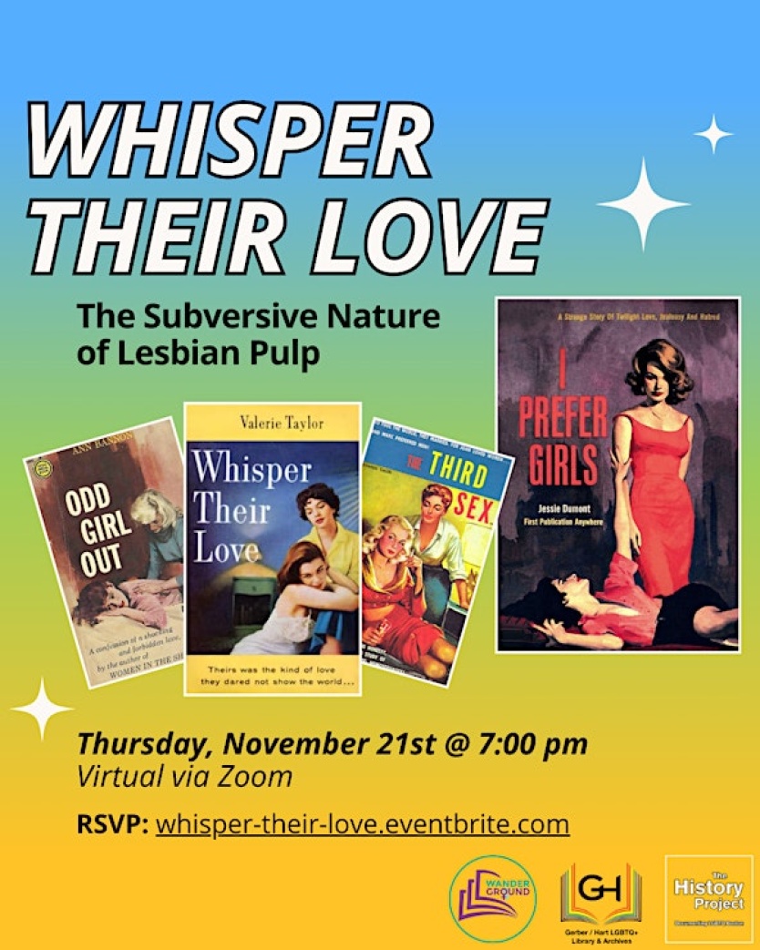 Whisper Their Love: The Subversive Nature of Lesbian Pulp