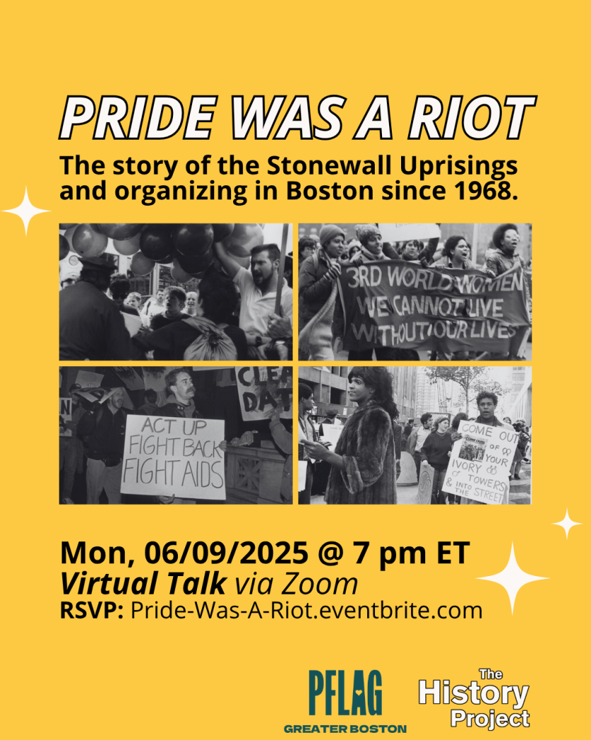 Pride was a Riot with Greater Boston PFLAG